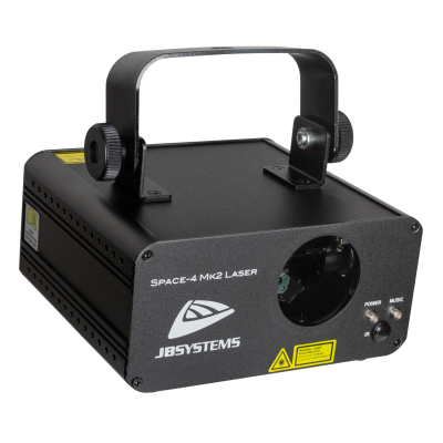 JB Systems SPACE-4 Mk2 LASER Attractive 50mW green laser for DJ’s, pubs and small discotheques