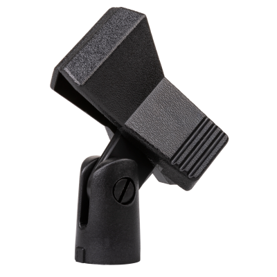 Hilec JB70 Microphone holder with squeeze spring for both wired and wireless handheld microphones