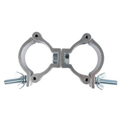 Contestage SWIVEL CLAMP 102 S Double mounting clamp for 46~51mm tube MWL 75kg - Silver