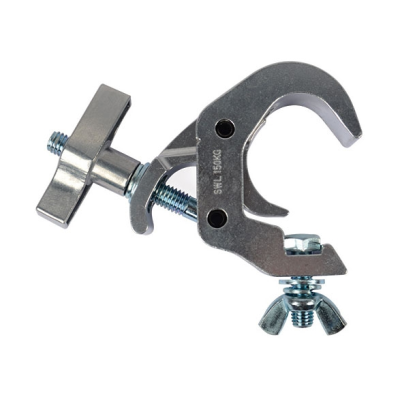 Contestage FAST CLAMP silver V2 Mounting clamp for tubes between 38 and 51mm MWL 150kg - Silver