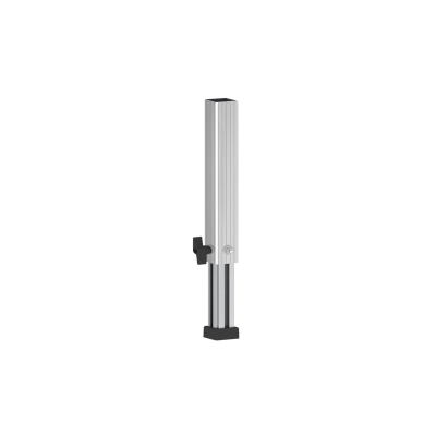 Contestage PLTS-ft80140 Square telescopic leg adjustable from 0.8m to 1.40m