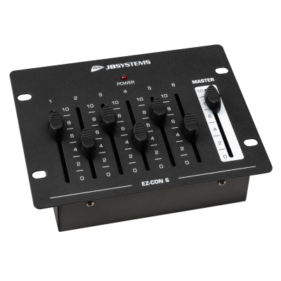JB Systems EZ-CON 6 Small, very easy to use 6-channel DMX controller with build in power supply
