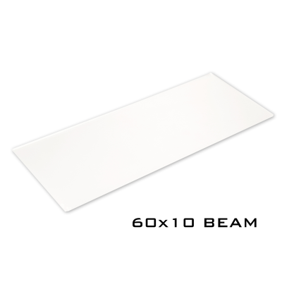Briteq BT-CHROMA 800 - 60x10 beam Beam shaper voor BT-CHROMA 800: wijzigt de standaard lichtbundel in 60° horizontaal x 10° verticaal