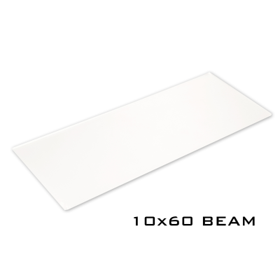 Briteq BT-CHROMA 800 - 10x60 beam Beam shaper voor BT-CHROMA 800: wijzigt de standaard lichtbundel in 10° horizontaal x 60° verticaal