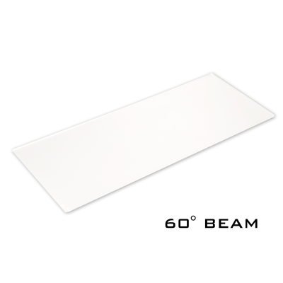 Briteq BT-CHROMA 800 - 60° beam Beam shaper voor BT-CHROMA 800: wijzigt de standaard lichtbundel in 60° verticaal x 60° horizontaal