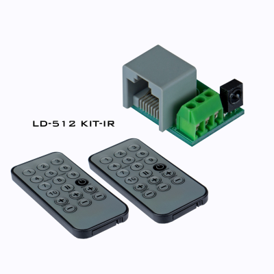 Briteq LD-512KIT-IR Ensemble infrarouge pour DMX-Controller.