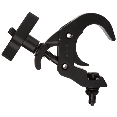 Briteq FAST CLAMP Black V2 Mounting clamp for tubes between 48 and 51mm, including 2 sets bolt & wing nut (M10 + M12)