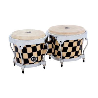 Latin Percussion LP LPA601-CHCK Bongo Aspire Accent Checkerboard