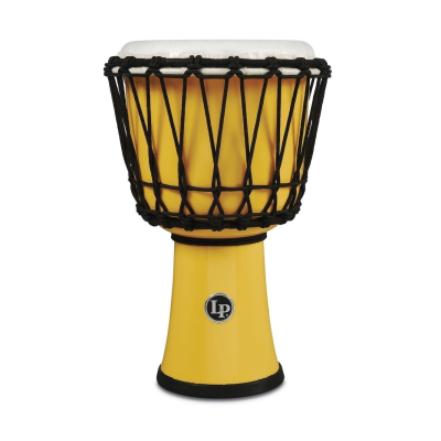 Latin Percussion LP LP1607YL Djembe World 7-inch Rupe Tuned Circle Geel