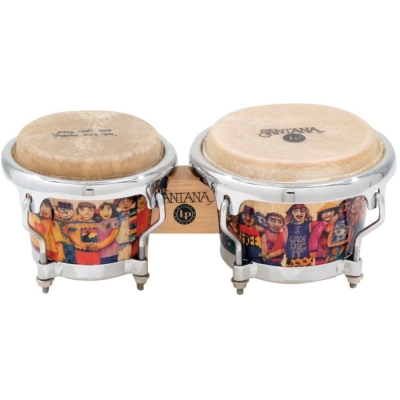 Latin Percussion LP LPM200-AW Bongo Mini tunable Santana mini bongo's