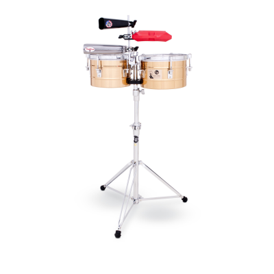 Latin Percussion LP LP272-BZ Timbales Tito Puente Timbalitos Bronze