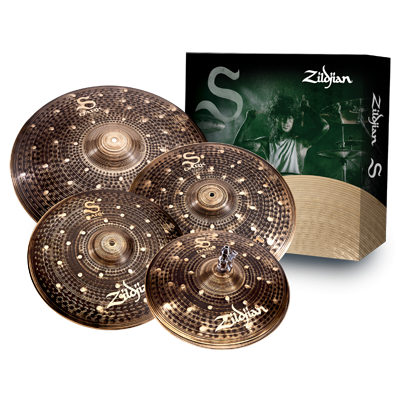 Zildjian S Family Dark Cymbal Pack 14H/16+18Cr/20R Cymbal Set