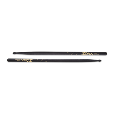 Zildjian Hickory Wood Tip series 5A Acorn black Drumsticks