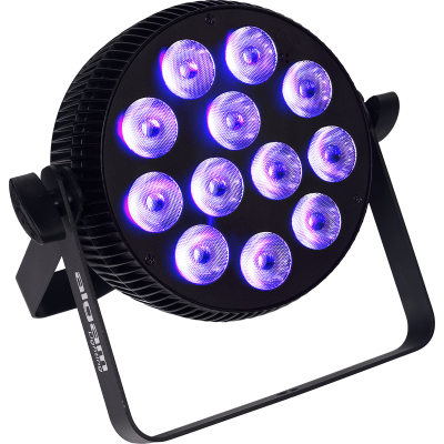Algam Lighting SLIMPAR-1210-HEX LED projector 12x10w 6-in-1 rgbwau Slim