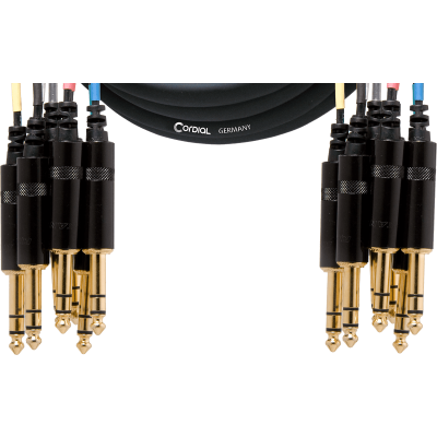 Cordial CML8-0VV3C Multipaire 8 jack/stereo jack 3 m