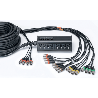 Cordial CYB16-4C Stage housing 16 inputs 4 outputs XLR cable 30 m