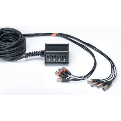 Cordial CYB8-0C15 Stage box 8 inputs XLR cable 15 m