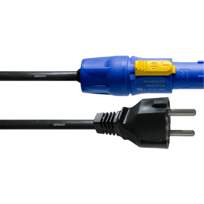 Cordial CFCA1.5S Powercon/Schuko cable 1.5 m