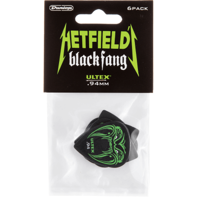 Dunlop PH112P94 Ultex Hetfield's Black Fang 0.94mm Sachet of 6