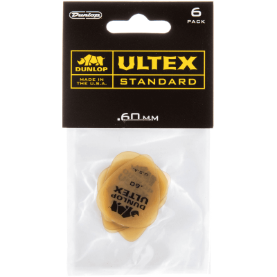 Dunlop 421P60 UlTex Standard 0.60mm Sachet of 6