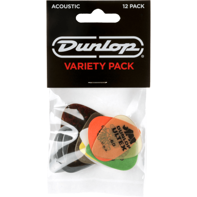 Dunlop Variety pack Acoustic, 12 plectra