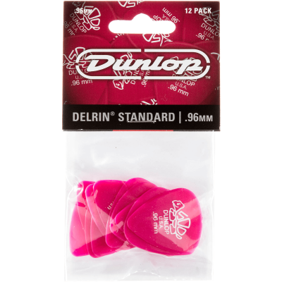 Dunlop 41P96 Delrin 500 0.96mm Sachet of 12