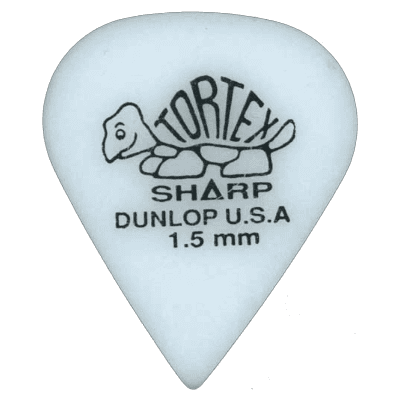 Dunlop 412R150 Tortex Sharp 1.50mm Sachet of 72