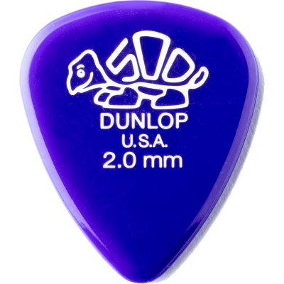 Dunlop 41R200 Delrin 500 2.00mm Sachet of 72