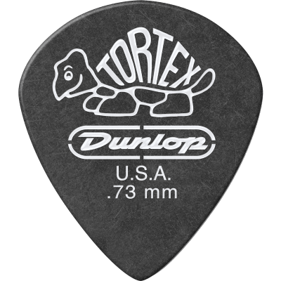 Dunlop 482R073 Médiator Tortex Pitch Jazz III 0.73mm Sachet of 72
