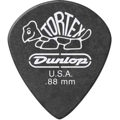 Dunlop 482R088 pick Tortex Pitch Jazz III 0.88mm Sachet of 72