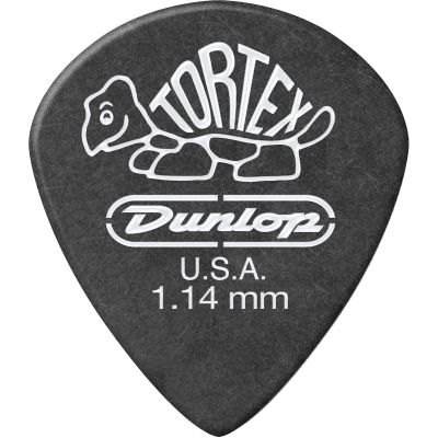 Dunlop 482R114 pick Tortex Pitch Jazz III 1,14mm Sachet of 72