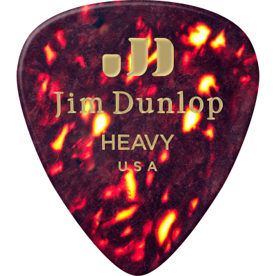 Dunlop 483R05HV Genuine Celluloid Shell Heavy Sachet of 72