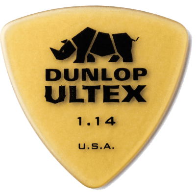 Dunlop 426R114 Ultx Triangle, 72 bag, Amber, 1.14 mm