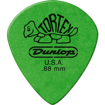 Dunlop 498P88 Tortex Jazz III XL 0.88mm Sachet of 12