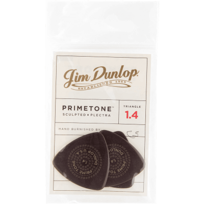 Dunlop 513P140 Primetone Triangle 1.40mm Sachet of 3