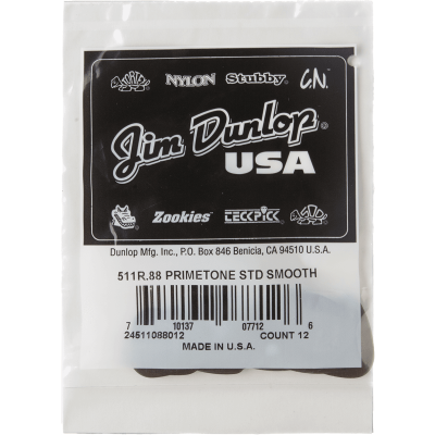 Dunlop 511R88 Standard primeterius 0.88mm sachet of 12