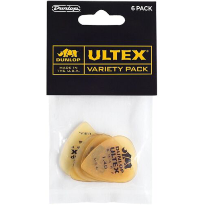 Dunlop PVP109 Médiator Ultex Variety Pack of 6