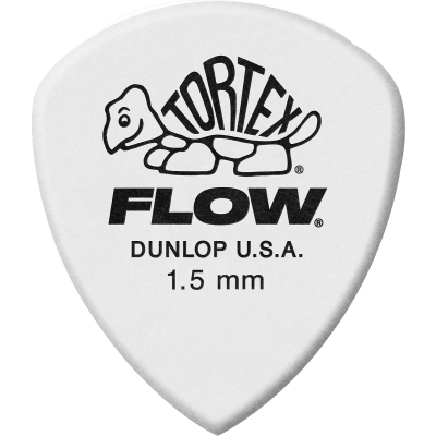 Dunlop 558B150 Médiator Tortex Flow Standard 1.50mm Sachet of 36