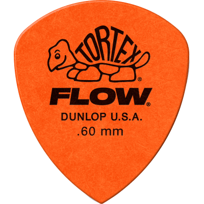 Dunlop 558R060 Tortex Flow Standard 0.60mm Sachet of 72