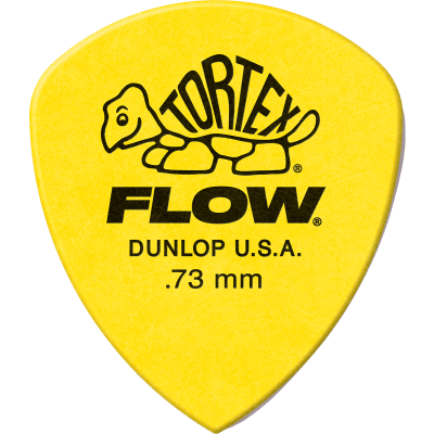 Dunlop 558R073 Tortex Flow Standard 0.73mm Sachet of 72