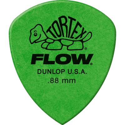Dunlop 558R088 Tortex Flow Standard 0.88mm Sachet of 72
