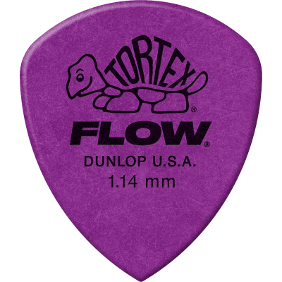 Dunlop 558R114 Standard Tortex Flow 1.14mm Sachet of 72