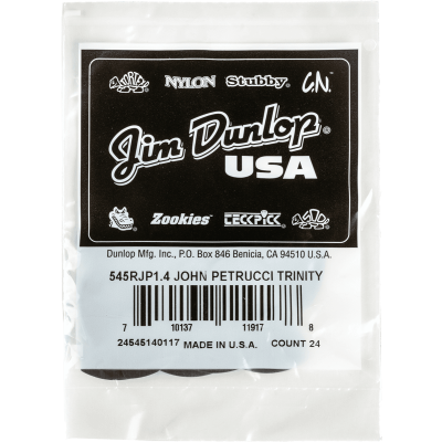 Dunlop 545RJP140 John Petrucci Trinity 1.4mm, bag of 24