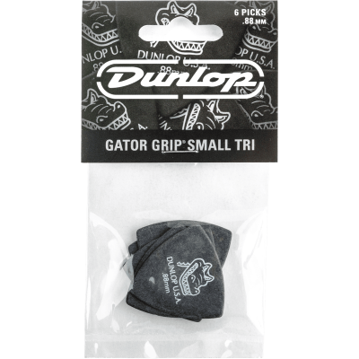 Dunlop 572P088 GATOR GRIP Small Triangle 0.88mm Box of 6