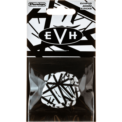 Dunlop EVHP03 pick EVH VHI, Player's pack of 6