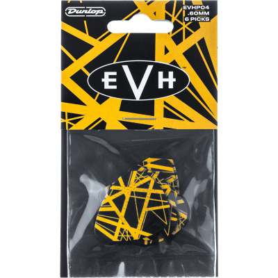 Dunlop EVHP04 pick EVH VHII, Player's Pack of 6