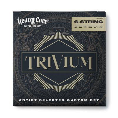 Dunlop TVMN1052 Trivium Nickel 10-52 6 string electric game