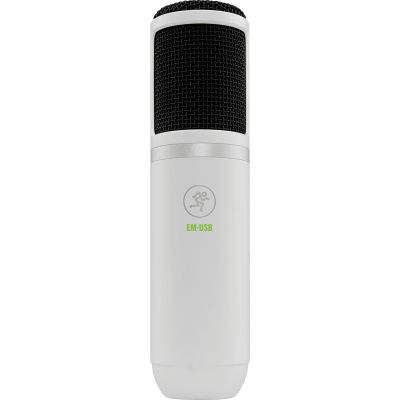 Mackie EM-USB-LTD-WHT EM-USB Microphone with white USB capacitors