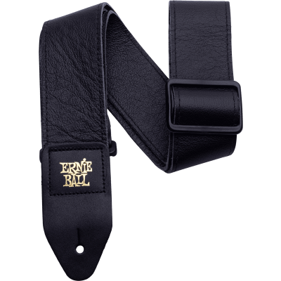 Ernie Ball 4134 Black Italian leather strap