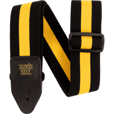 Ernie Ball 5328 Stretch Racer Yellow straps